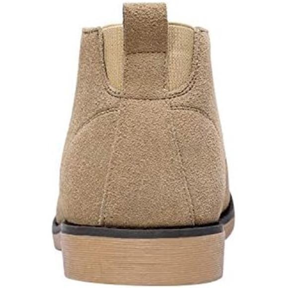 Men\'s Classic Suede Leather Desert Chukka Boots - Chukka-natural main image 5
